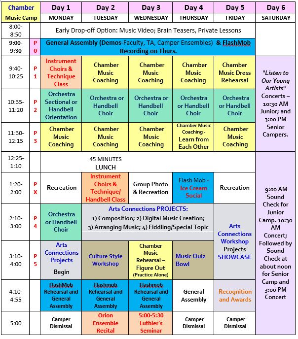 opus domini class schedule